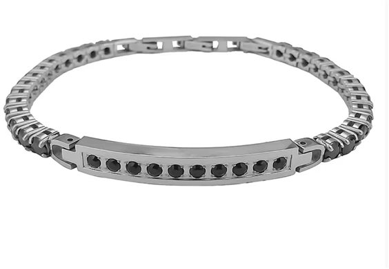 Bracelet Boccadamo Man in Steel ABR632N - ABR632N